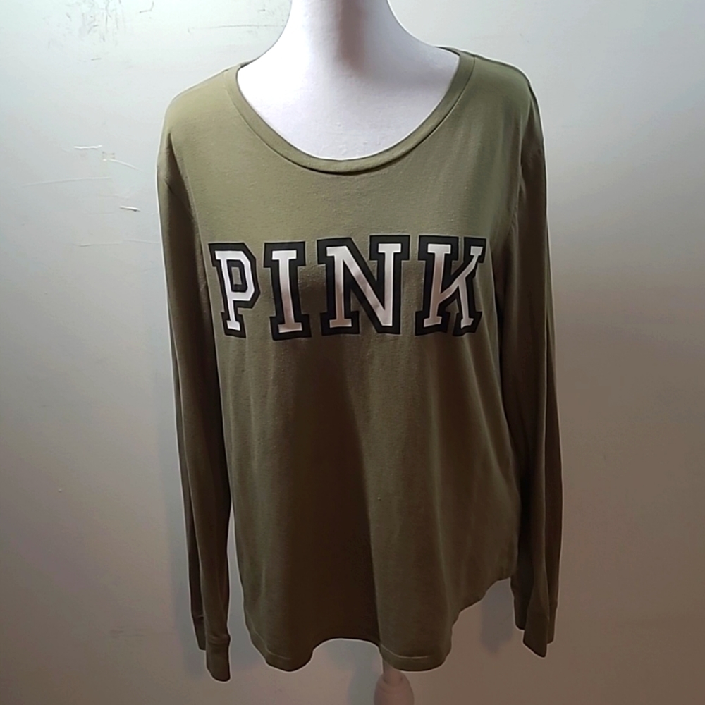Pink VS Women's Long Sleeve Top